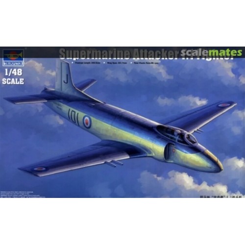 TM02866 - 1/48 SUPERMARINE ATTACKER F.1 (PLASTIC KIT)