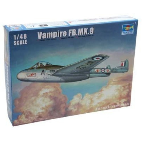 TM02875 - 1/48 VAMPIRE FB.MK.9 (PLASTIC KIT)