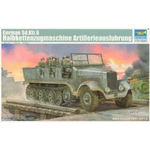 TM05531 - 1/35 SD.KFZ.6 5 TON HALF TRACK ARTILLERY (PLASTIC KIT)