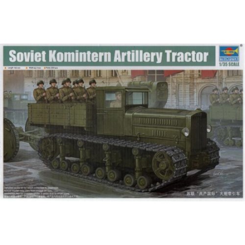 TM05540 - 1/35 RUSSIAN HEAVY TRACTOR KOMINTERN 1942 (PLASTIC KIT)