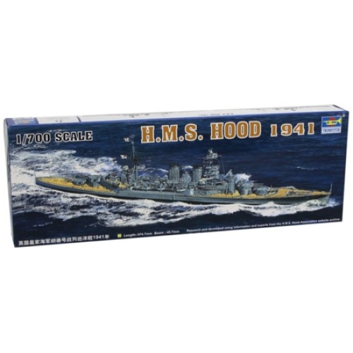 TM05740 - 1/700 HMS HOOD 1941 (PLASTIC KIT)