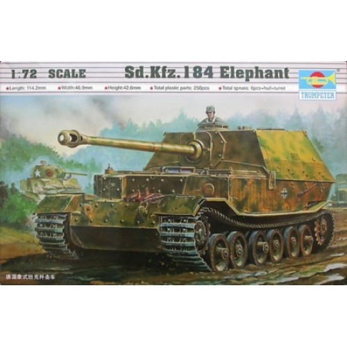 TM07204 - 1/72 SD.KFZ.184 ELEPHANT (PLASTIC KIT)