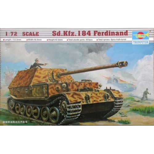 TM07205 - 1/72 SD.KFZ.184 FERDINAND (PLASTIC KIT)