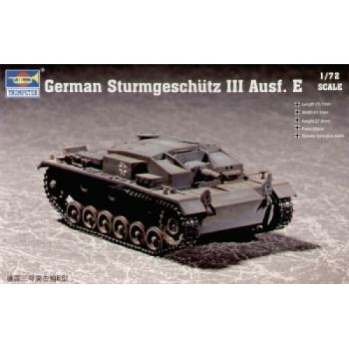 TM07258 - 1/72 STURMGESCHUTZ/STUG III AUSF.E (PLASTIC KIT)