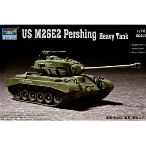 TM07299 - 1/72 US M26E2 PERSHING HEAVY TANK (PLASTIC KIT)