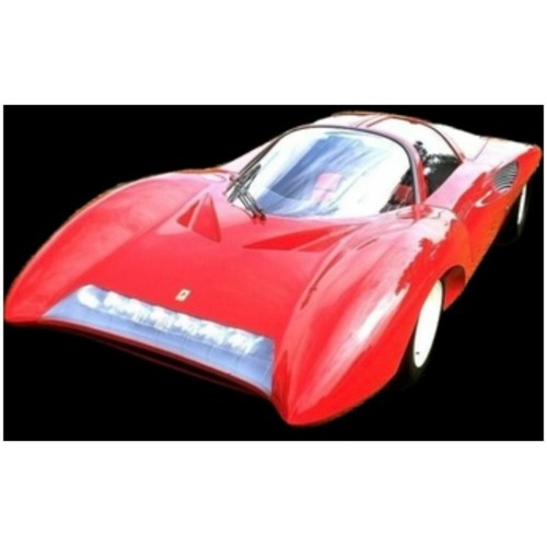 TOP139A - 1/18 FERRARI 250 P5 1968 RED