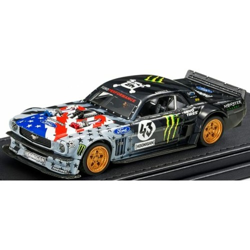 TOP4303B - 1/43 HOONIGAN HOONICORN V1 STARS AND STRIPES KEN BLOCK