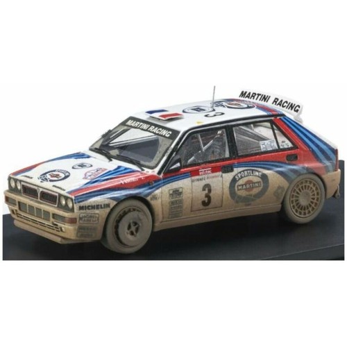 TOP4304BD - 1/43 LANCIA DELTA MC RALLYE CAR 1992 NO.3 DIRTY VERSION