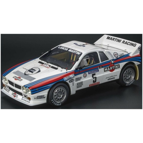 TOP4328D - 1/43 LANCIA RALLY 037 NO.5 ALEN/KIVIMAKI WINNER TOUR DE CORSE 1984