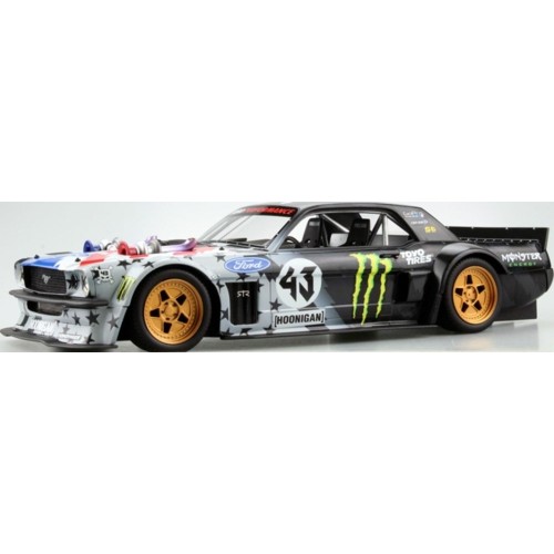 TOPTMR1203B - 1/18 FORD MUSTANG 1965 HOONIGAN V2 KEN BLOCK