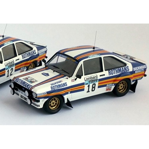 TRRRUK17 - 1/43 FORD ESCORT MK2 RAC RALLY 1981 NO.18 M.WILSON/T.HARRYMAN