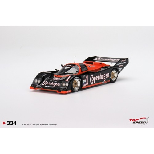 TS0334 - 1/18 PORSCHE 962 NO.1 A. J. FOYT ENTERPRISES 1988 IMSA SEBRING 12 HRS