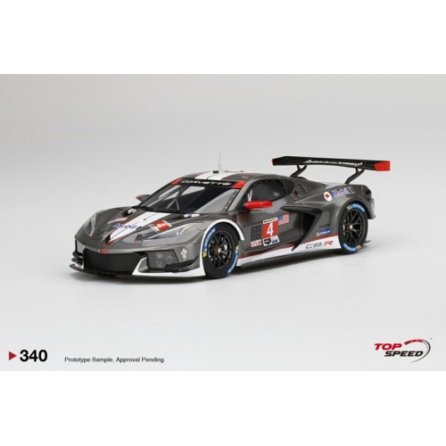 TS0340 - 1/18 CHEVROLET CORVETTE C8.R NO.4 CORVETTE RACING 2021 IMSA SEBRING 12 HRS