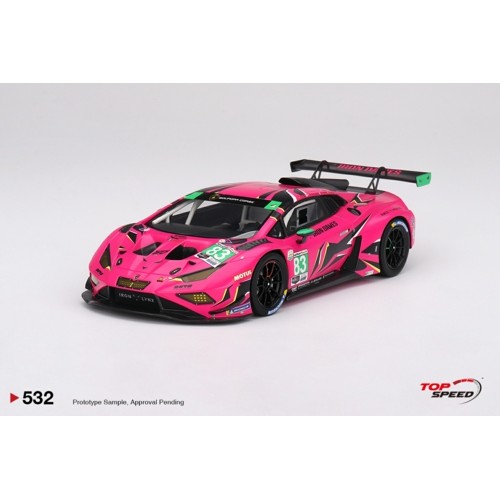 TS0532 - 1/18 LAMBORGHINI HURACAN GT3 EVO2 NO.83 IRON DAMES 2023 IMSA DAYTONA 24 HRS