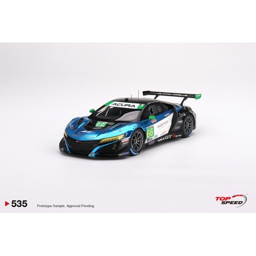 TS0535 - 1/18 ACURA NSX GT3 EVO22 NO.66 GRADIENT RACING