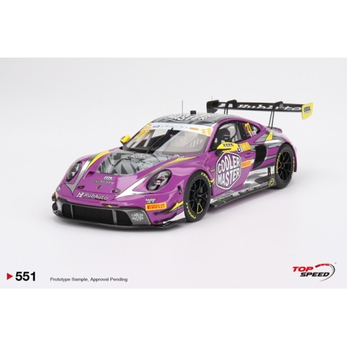 TS0551 - 1/18 PORSCHE 911 GT3 R NO.27 HUBAUTO RACING 2023 FIA GT WORLD CUP 70TH MACAU GRAND PRIX