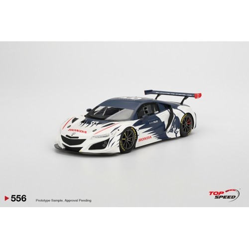 TS0556 - 1/18 HONDA NSX GT3 EVO ALPHATAURI YUKI TSUNODA 2023 RED BULL NURBURGRING