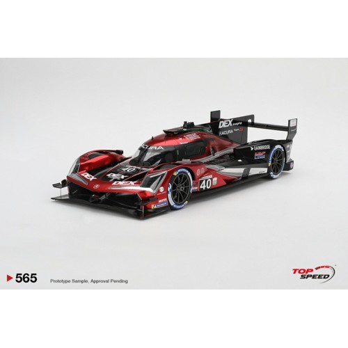 TS0565 - 1/18 ACURA ARX-06 GTP NO.40 WAYNE TAYLOR RACING WITH ANDRETTI 2024 IMSA DAYTONA 24 HRS 3RD PLACE