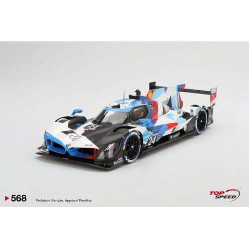 TS0568 - 1/18 BMW M HYBRID V8 GTP NO.24 BMW M TEAM RLL 2024 IMSA DAYTONA 24 HRS