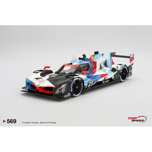 TS0569 - 1/18 BMW M HYBRID V8 GTP NO.25 BMW M TEAM RLL 2024 IMSA DAYTONA 24 HRS