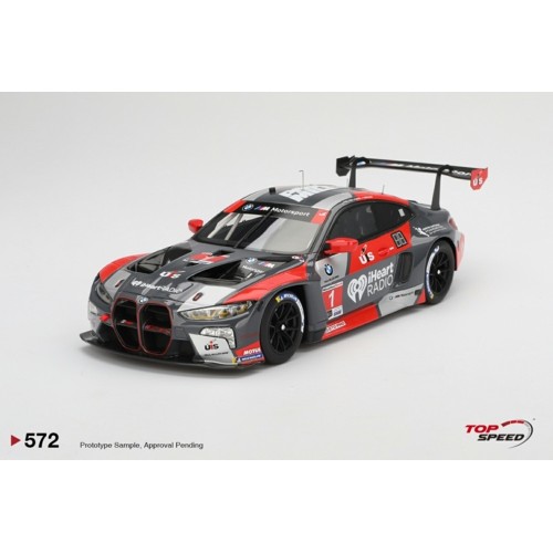 TS0572 - 1/18 BMW M4 GT3 NO.1 PAUL MILLER RACING IMSA 2024 SEBRING 12 HRS