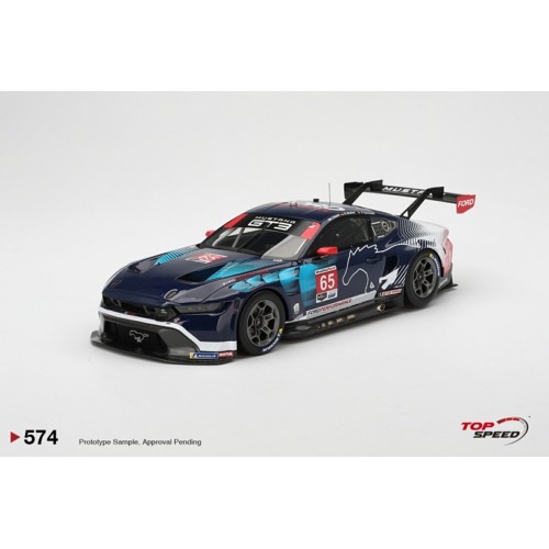 TS0574 - 1/18 FORD MUSTANG GT3 NO.65 FORD MULTIMATIC MOTORSPORTS   2024 IMSA  DAYTONA 24 HRS