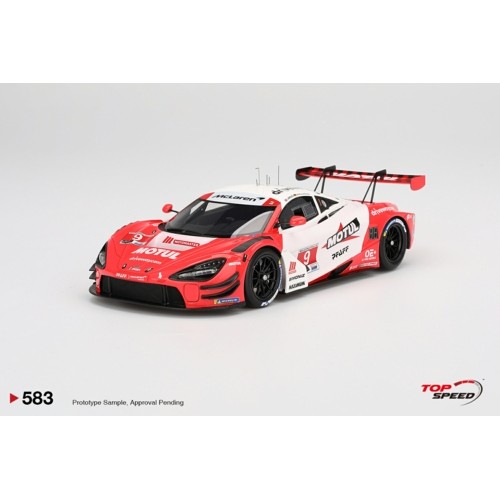 TS0583 - 1/18 MCLAREN 720 GT3 EVO NO.9 PFAFF MOTORSPORT 2024 IMSA MOTUL COURSE DE MONTEREY