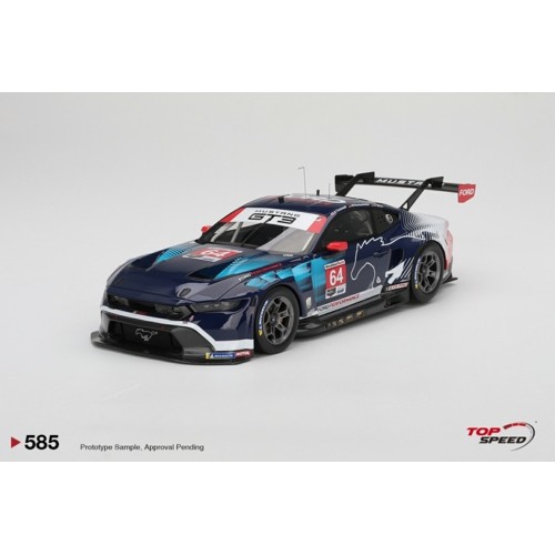 TS0585 - 1/18 FORD MUSTANG GT3 NO.64 FORD MULTIMATIC MOTORSPORTS 2024 IMSA DAYTONA 24 HRS