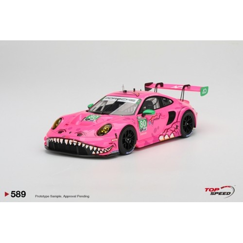 TS0589 - 1/18 PORSCHE 911 GT3 R NO.80 AO RACING  2023 IMSA MICHELIN GT CHALLENGE AT VIR