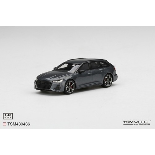 TSM430536 - 1/43 AUDI RS 6 AVANT DAYTONA GREY