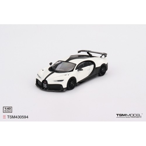 TSM430594D - 1/43 BUGATTI CHIRON PUR SPORT WHITE (DIECAST)