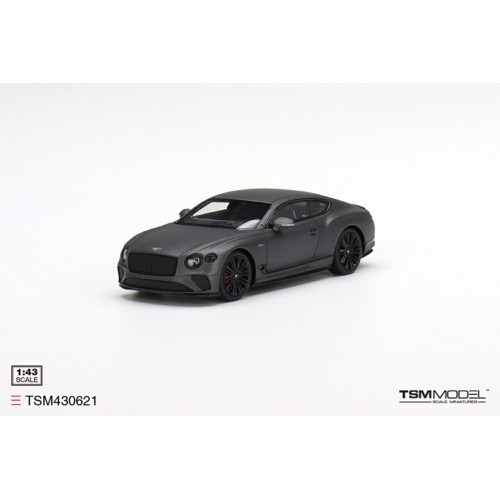 TSM430621 - 1/43 BENTLEY CONTINENTAL GT SPEED 2022 ANTHRACITE SATIN