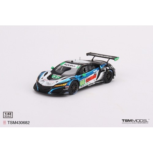 TSM430682 - 1/43 ACURA NSX GT3 EVO22 NO.66 GRADIENT RACING 2022 IMSA LONG BEACH GP