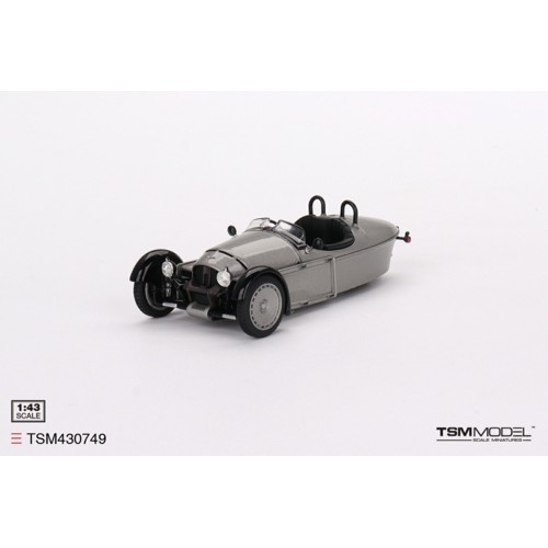 TSM430749 - 1/43 MORGAN SUPER 3 RHODIUM SILVER