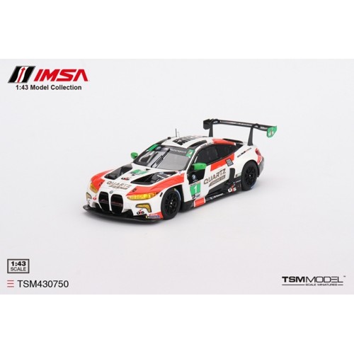 TSM430750 - 1/43 BMW M4 GT3 NO.1 PAUL MILLER RACING IMSA 2023 SEBRING 12 HRS GTD WINNER (RESIN)