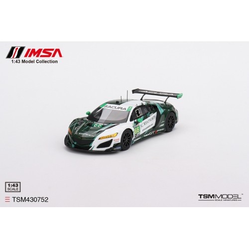 TSM430752 - 1/43 ACURA NSX GT3 EVO22 NO.66 GRADIENT RACING IMSA 2023  DAYTONA 24 HRS (RESIN)