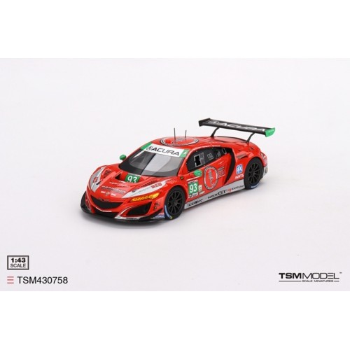 TSM430758 - 1/43 ACURA NSX GT3 EVO22 NO.93 RACERS EDGE MOTORSPORTS W/WTR IMSA 2023 DAYTONA 24 HRS