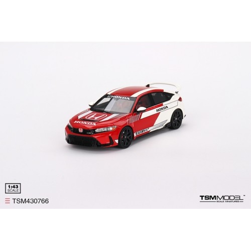 TSM430766 - 1/43 HONDA CIVIC TYPE R NO.1 2023 PACE CAR RED