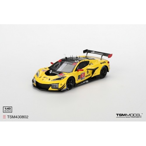 TSM430802 - 1/43 CHEVROLET CORVETTE Z06 GT3.R NO.3 CORVETTE RACING BY PRATT MILLER MOTORSPORTS 2024 IMSA DAYTONA 24 HRS