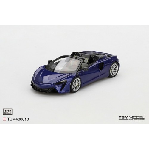 TSM430810 - 1/43 MCLAREN ARTURA SPIDER TANZANITE BLUE