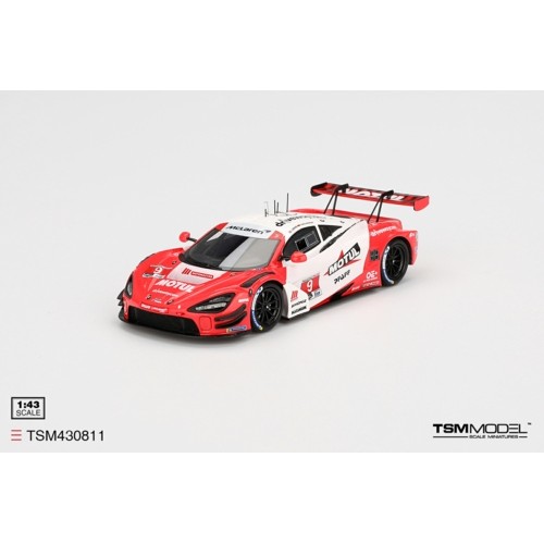 TSM430811 - 1/43 MCLAREN 720 GT3 EVO NO.9 PFAFF MOTORSPORTS 2024 IMSA MOTUL COURSE DE MONTEREY