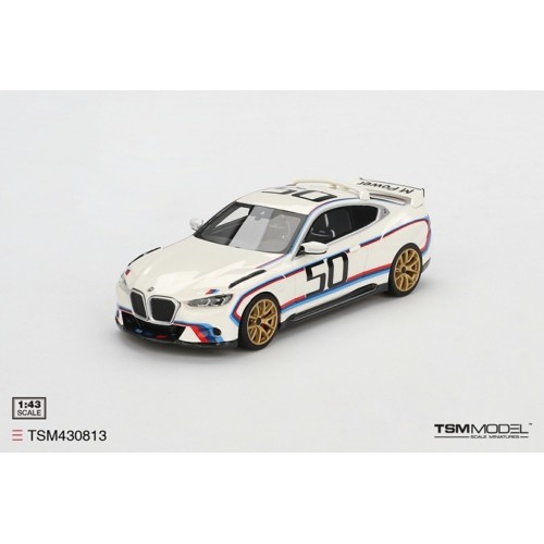 TSM430813 - 1/43 BMW 3.0 CSL WHITE