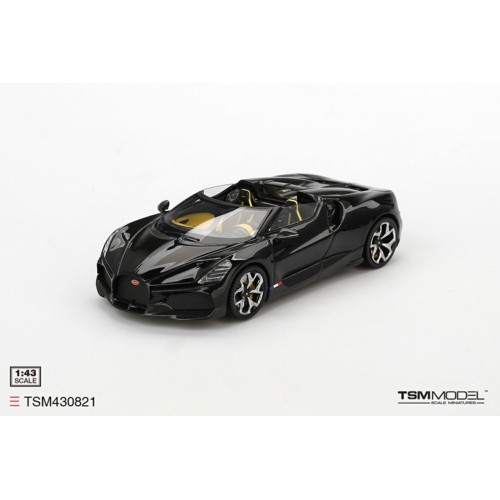 TSM430821 - 1/43 BUGATTI W16 MISTRAL BLACK