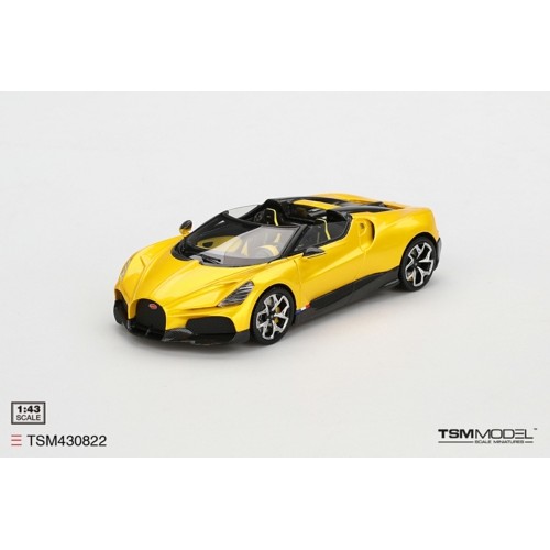 TSM430822 - 1/43 BUGATTI W16 MISTRAL YELLOW