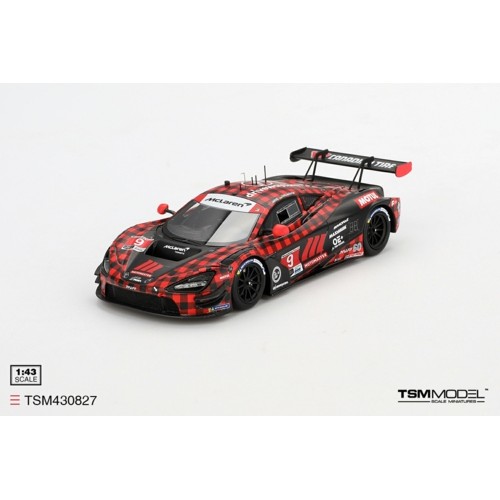 TSM430827 - 1/43 MCLAREN 720S GT3 EVO NO.9 PFAFF MOTORSPORTS PLAID 2024 IMSA CHEVROLET GRAND PRIX