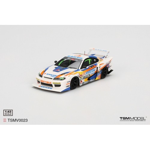 TSMV0023 - 1/43 NISSAN SILVIA (S15) LB-SUPER SILHOUTTE NO.555 2023 FORMULA DRIFT JAPAN