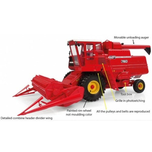 UH6329 - 1/32 MASSEY FERGUSON 760 COMBINE