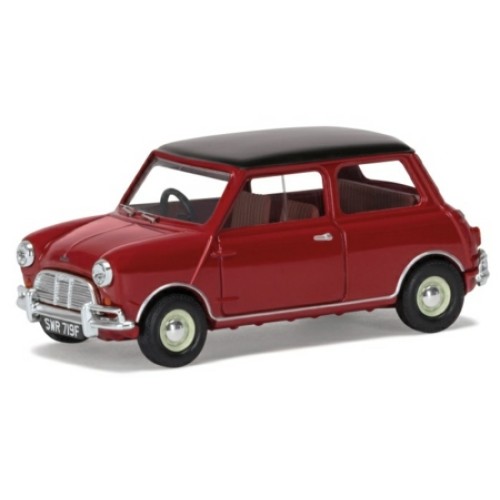 VA02539 - 1/43 MINI COOPER S MK1, TARTAN RED AND BL