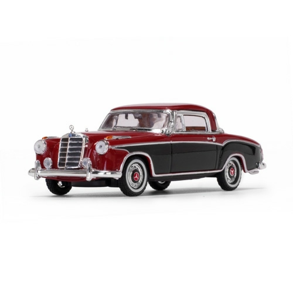 VITV28667 - 1/43 MERCEDES-BENZ 220 SE COUPE RED/BLACK 1958