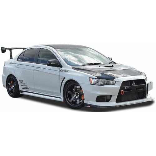 VITV29350 - 1/43 MITSUBISHI LANCER EVOLUTION X PEARL WHITE